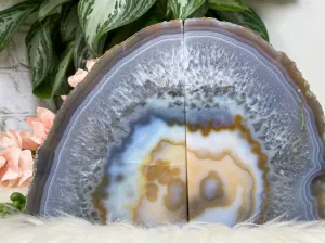 Agate Geode Bookend Sets