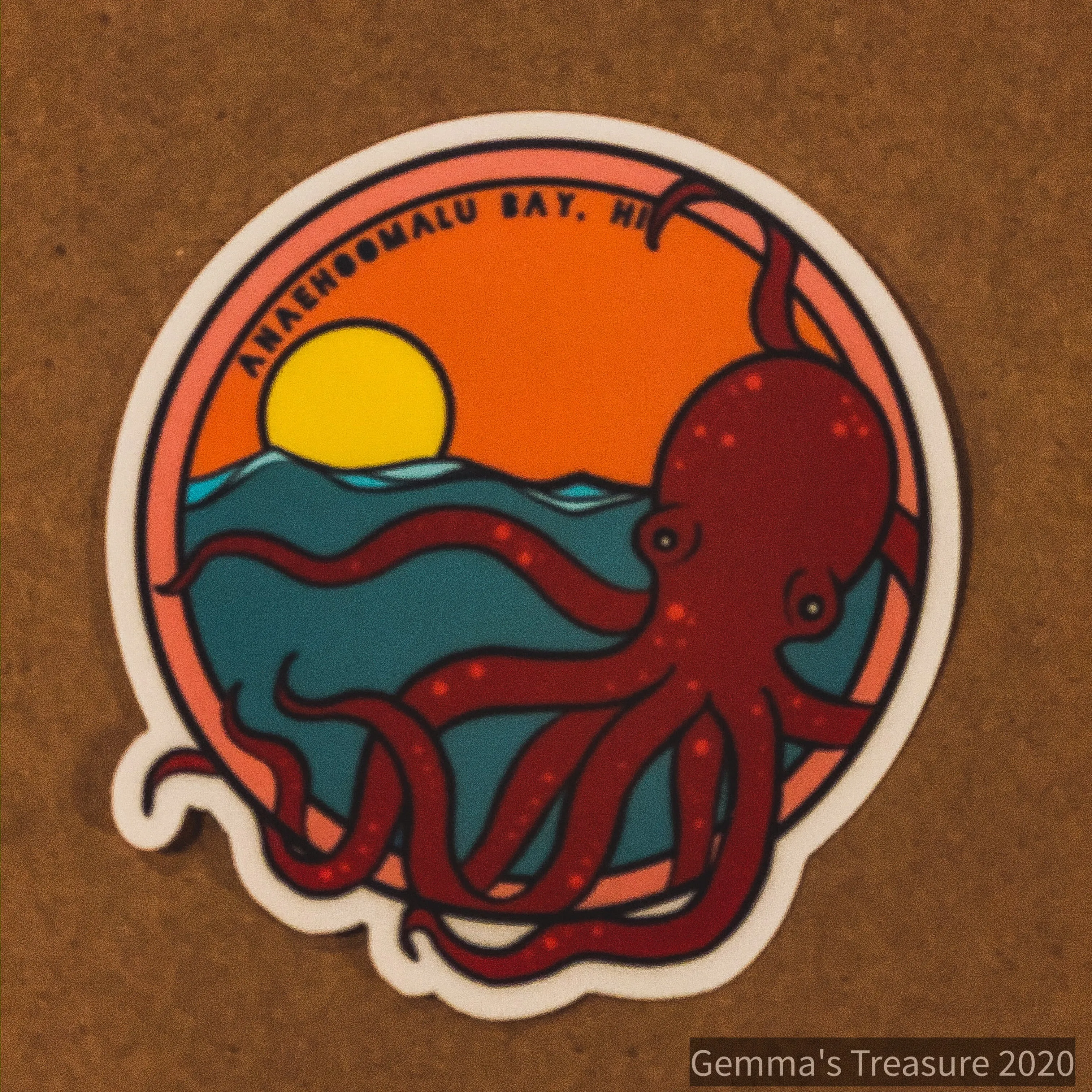 Assorted Hawaii Artisan Stickers