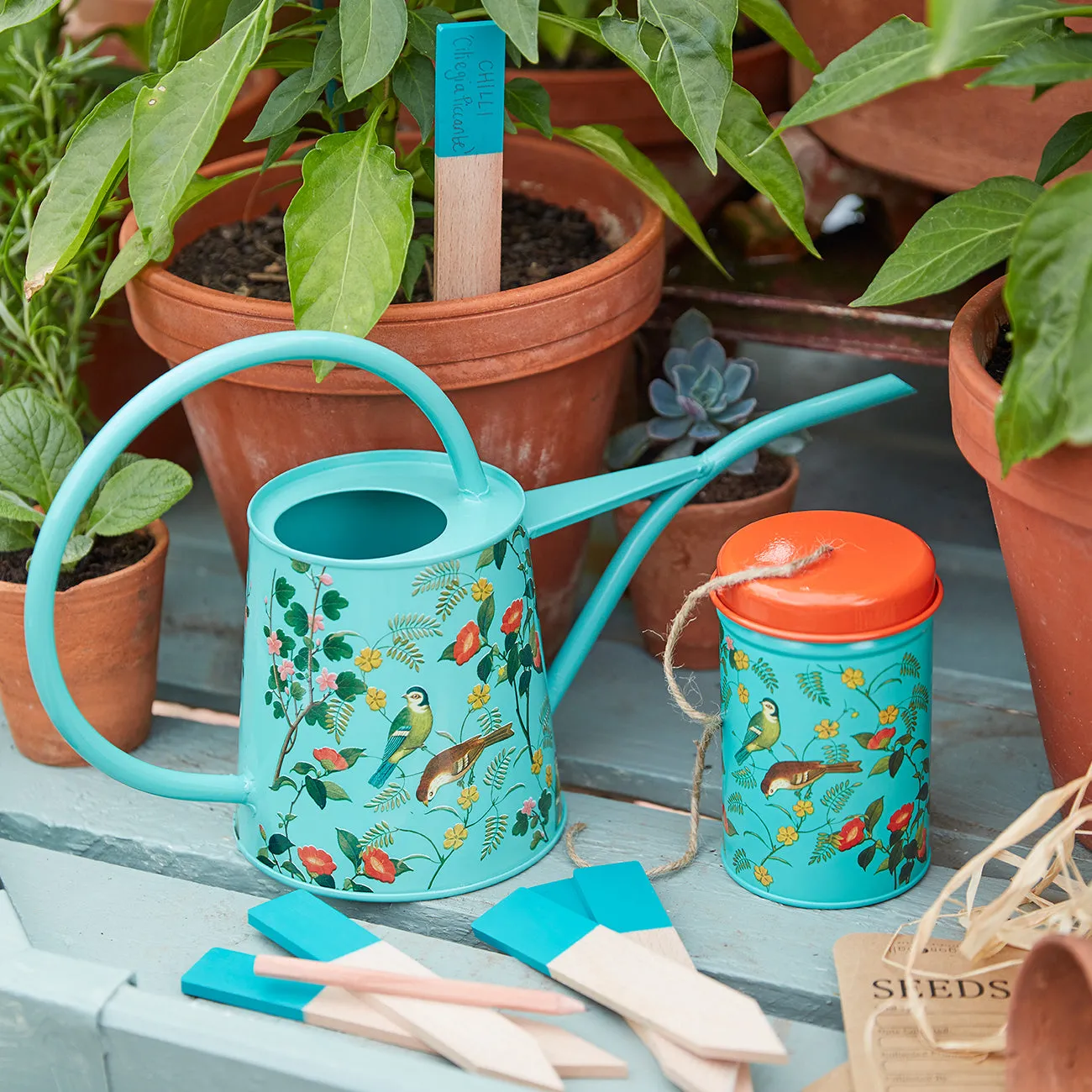 Burgon & Ball RHS Flora and Fauna Indoor Watering Can