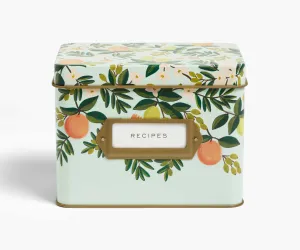 Citrus Floral Recipe TIn