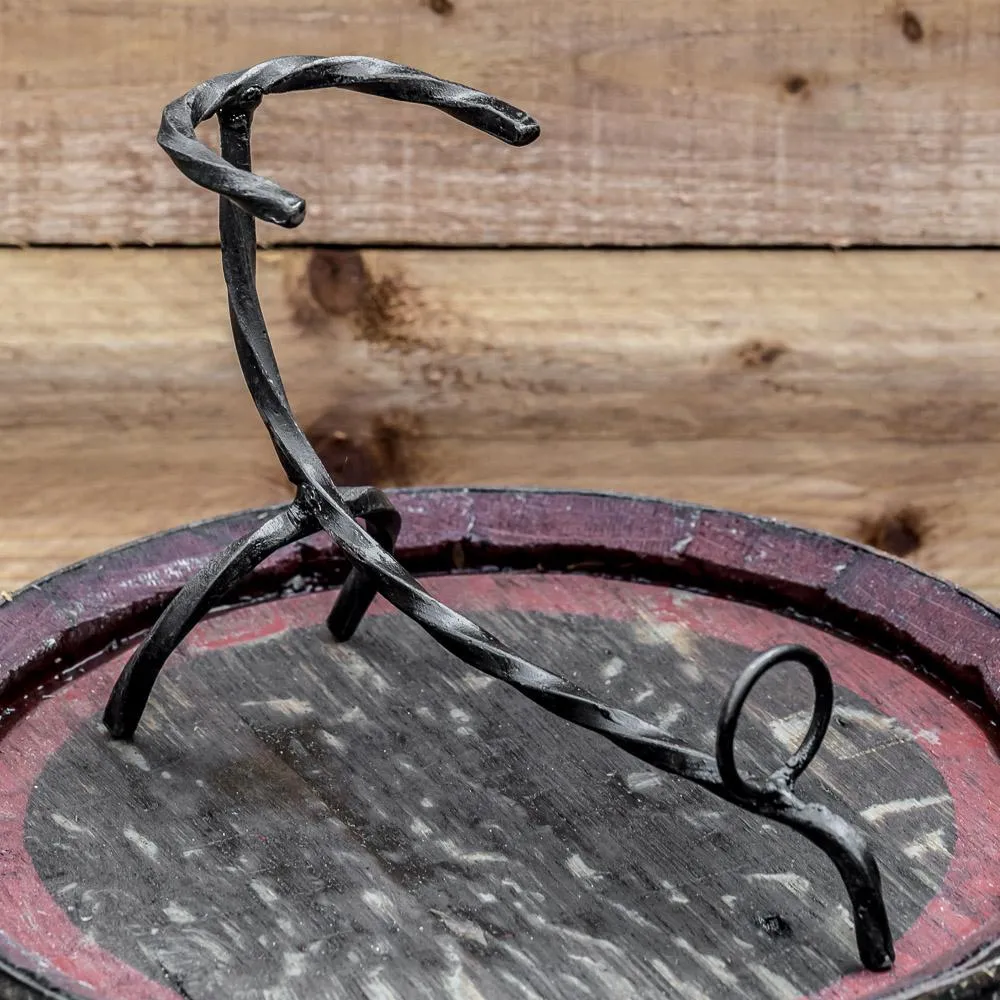 Drinking Horn with iron stand (Large)