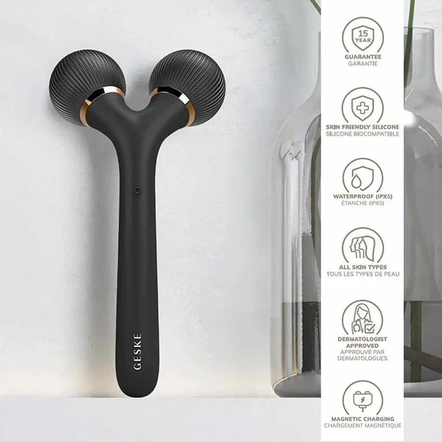 GESKE Sonic Facial & Body Roller 4 in 1