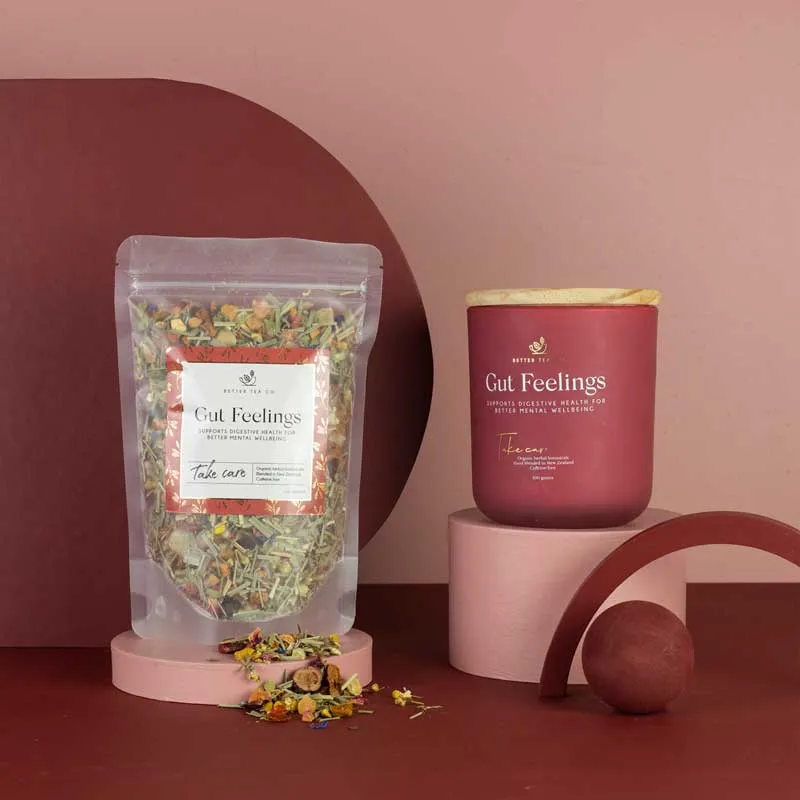 Gut Feelings Glass Canister - Large (100g)