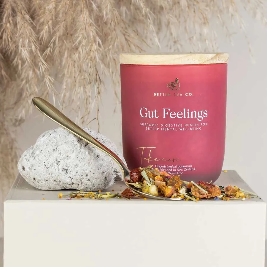 Gut Feelings Glass Canister - Large (100g)