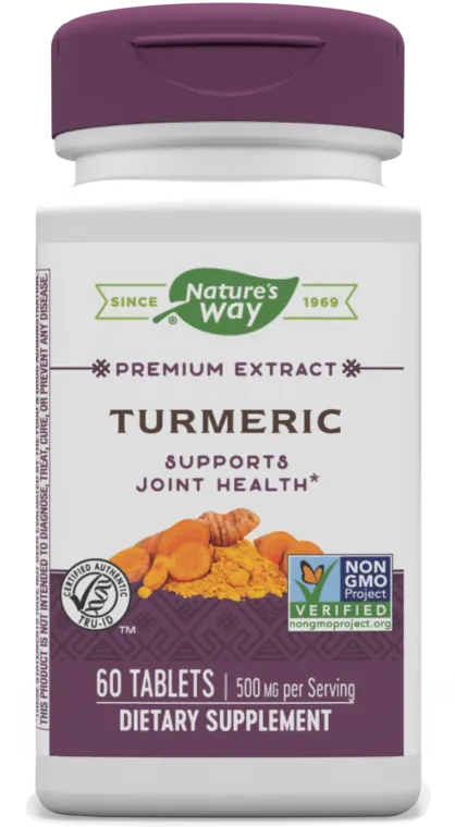 Nature's Way Turmeric 500 mg Tablets