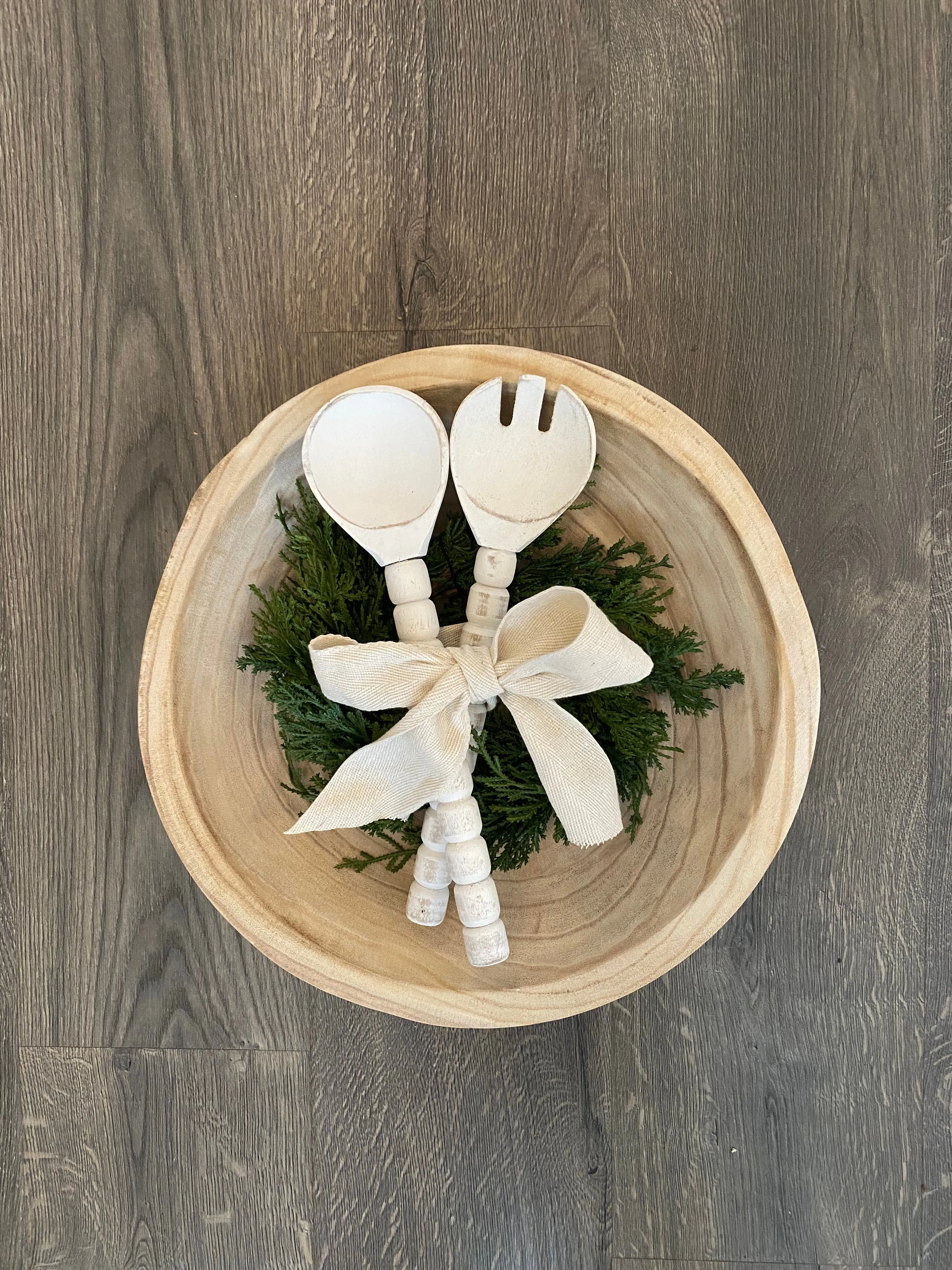 Salad Bowl & Server Holiday Gift Bundle