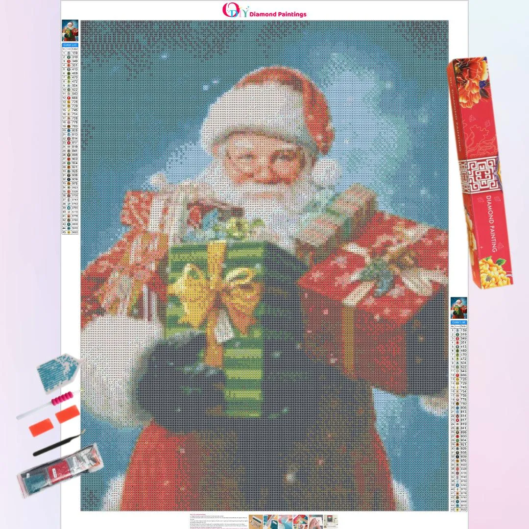 Santa Claus with Christmas Gifts