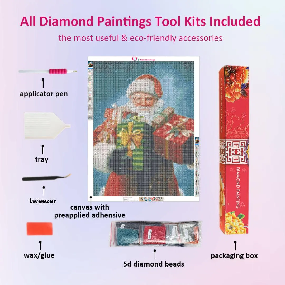 Santa Claus with Christmas Gifts