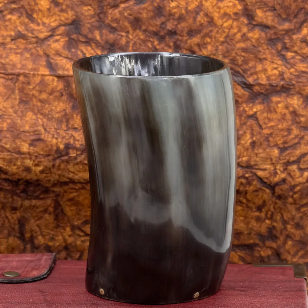 Small Horn Cup (hidden wooden bottom)