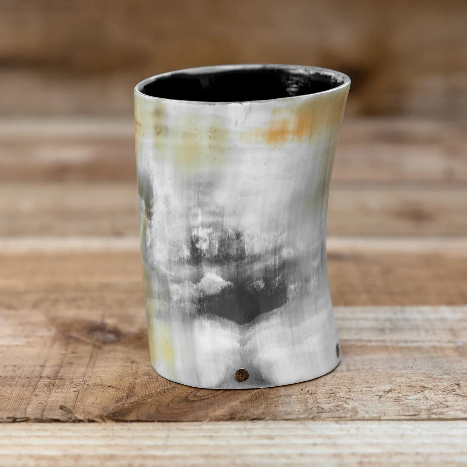 Small Horn Cup (hidden wooden bottom)