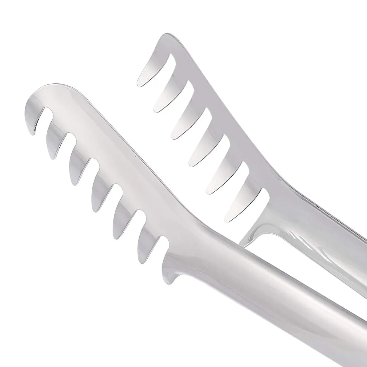 Stainless Steel Slotted Tongs