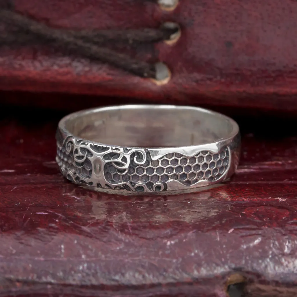 Sterling Silver Tree of Life Ring/Wedding band