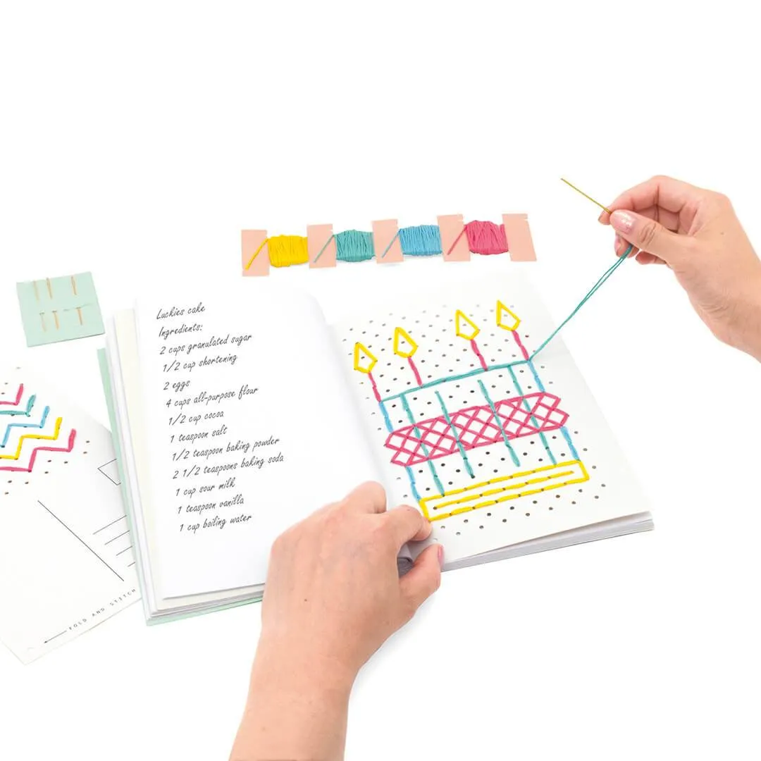 Stitch Up Cross Journal Notebook